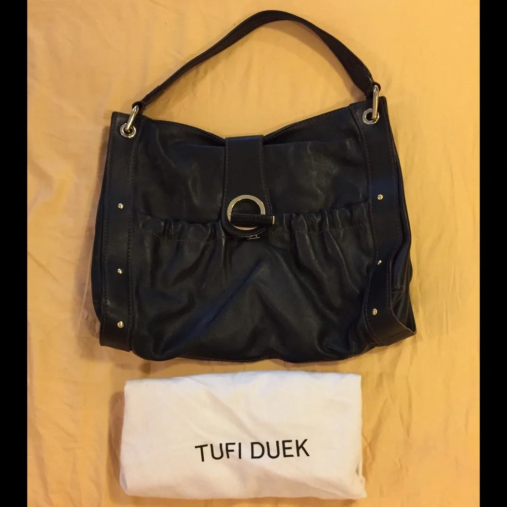 Duek Leather Hobo Bag